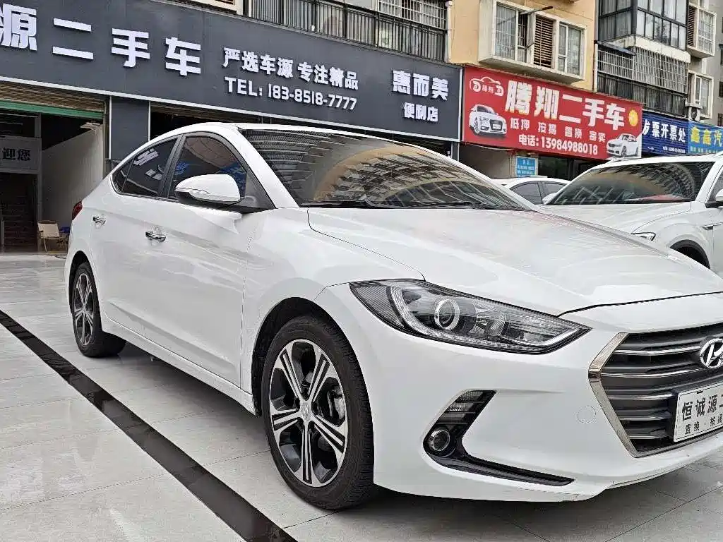 Hyundai Elantra 2018 1.4T DCT Dynamic·Vitality Model